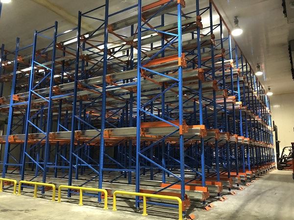 Projekt Case-Cold Storage Shuttle Racking System of Company A In LangFang China
